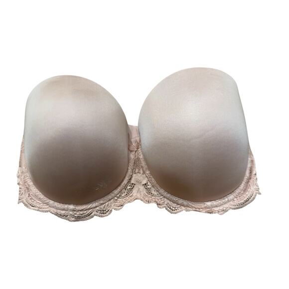 34DDD Strapless Bra Nude Victoria’s Secret Dream Angels Multi-way/multiposition - Picture 3 of 8